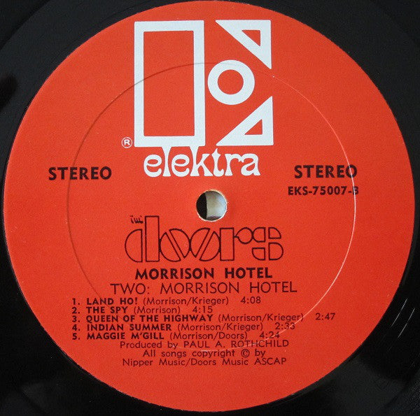 The Doors : Morrison Hotel (LP, Album, All)