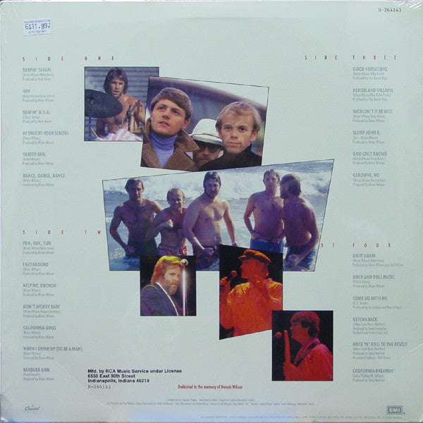 The Beach Boys : Made In U.S.A. (2xLP, Comp, Club, Ind)