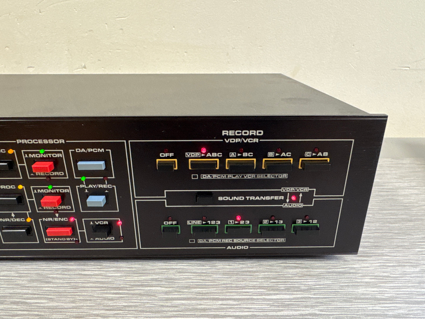 DBX Model DAV-600 Audio/Video Program Route Selector