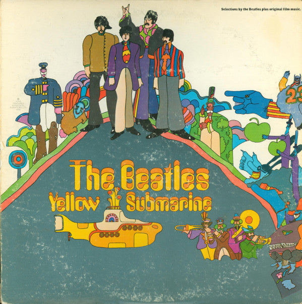 The Beatles : Yellow Submarine (LP, Album, Scr)