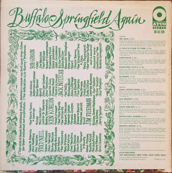 Buffalo Springfield : Buffalo Springfield Again (LP, Album)