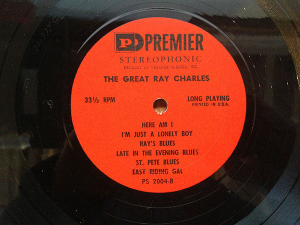 Ray Charles : The Great Ray Charles (LP, Comp)