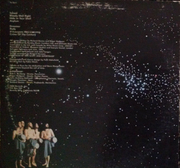 Supertramp : Crime Of The Century (LP, Album, Pit)