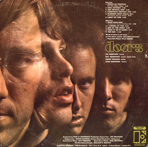 The Doors : The Doors (LP, Album, RP, Abb)