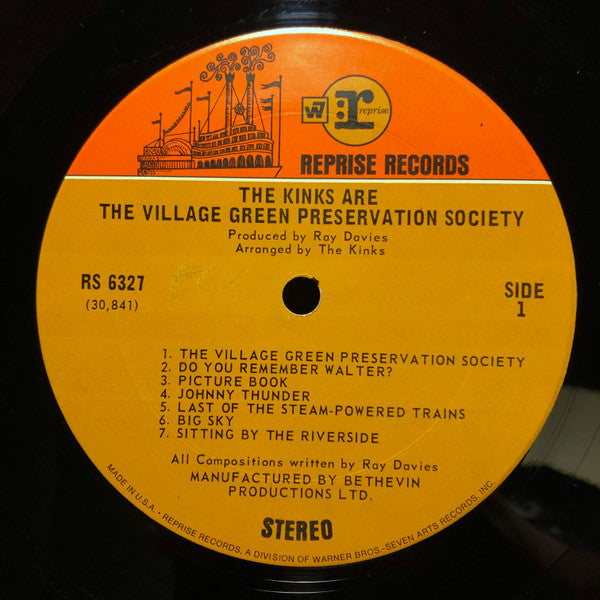 The Kinks : The Kinks Are The Village Green Preservation Society (LP, Album, Pit)