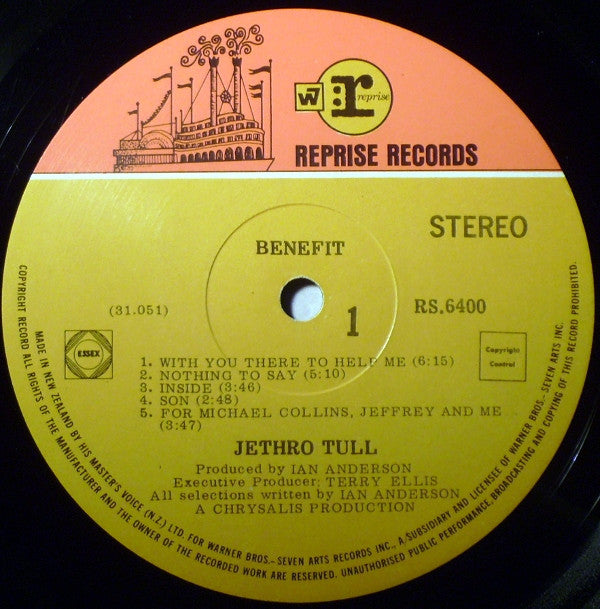 Jethro Tull : Benefit (LP, Album)