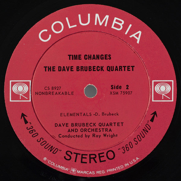 The Dave Brubeck Quartet : Time Changes (LP, Album)