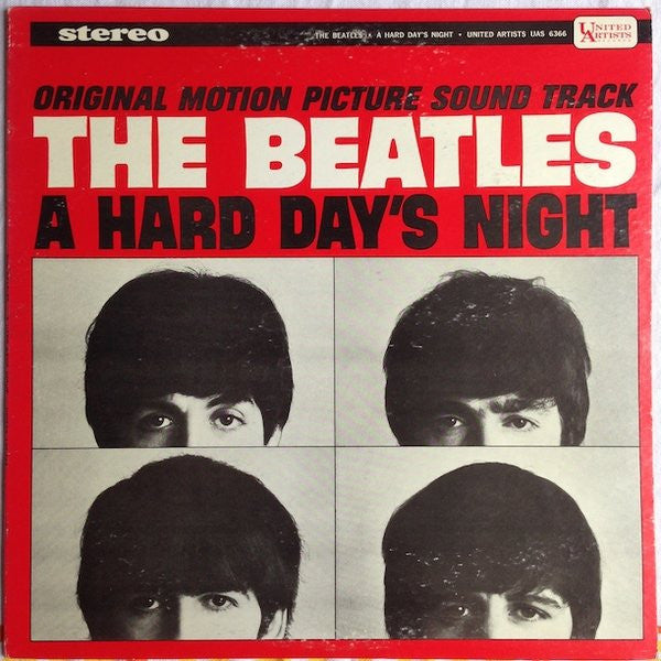 The Beatles : A Hard Day's Night (Original Motion Picture Sound Track) (LP, Album, RE)