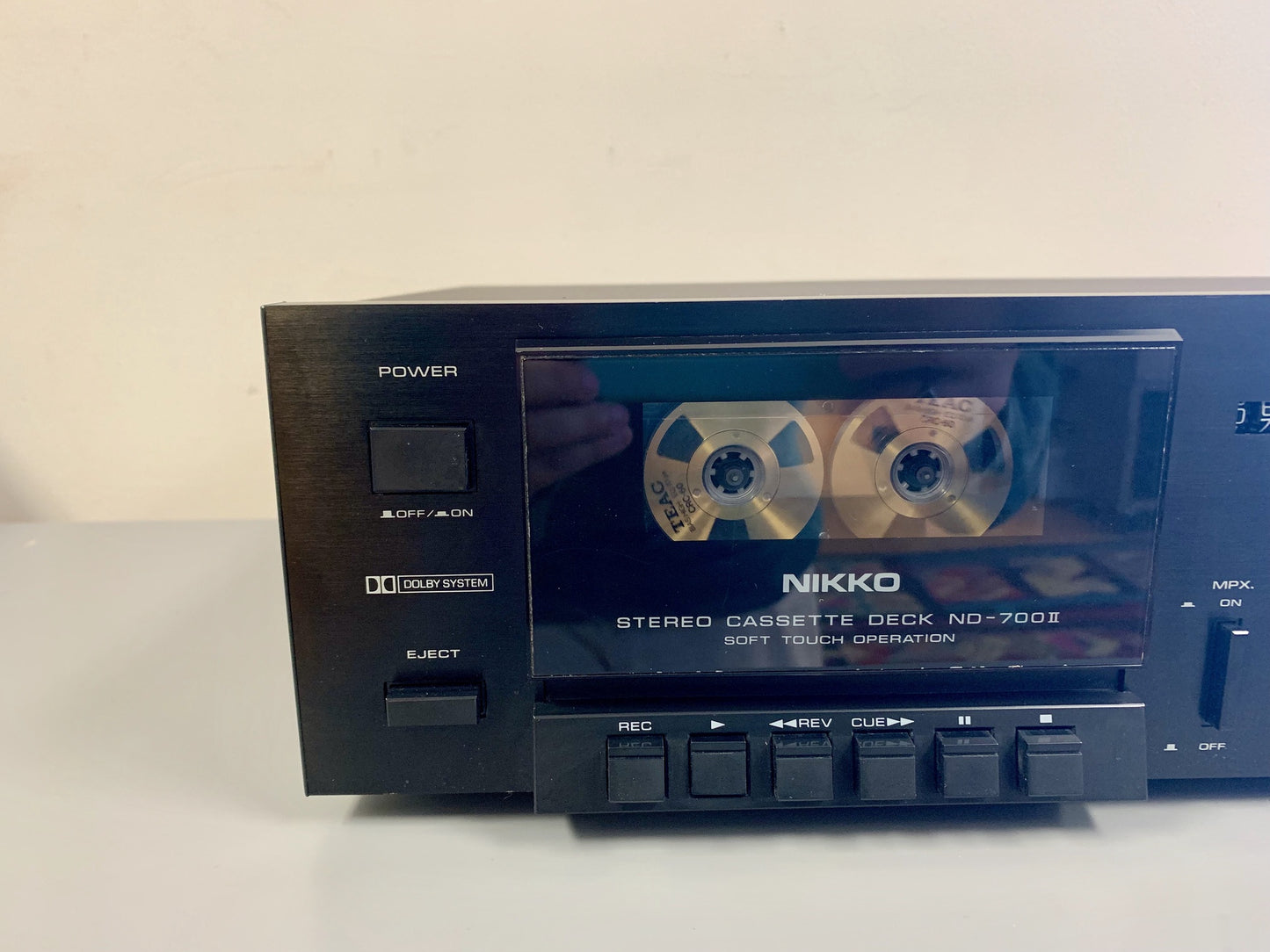Nikko ND700 MKII Single Cassette Deck * 1981 * DBX