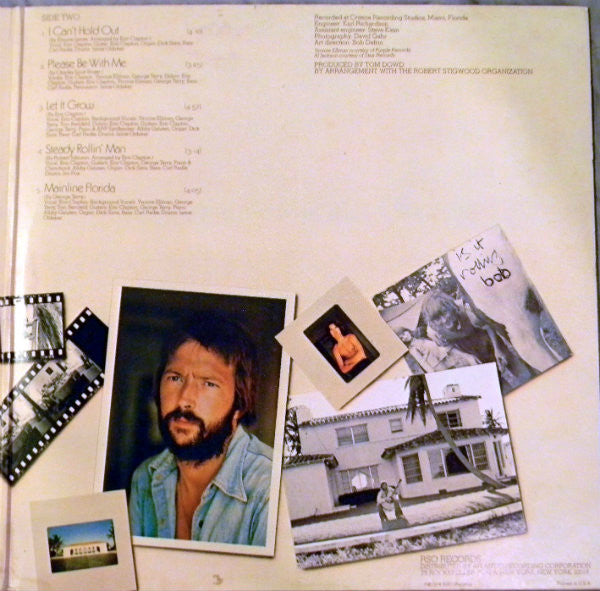 Eric Clapton : 461 Ocean Boulevard (LP, Album, RI,)