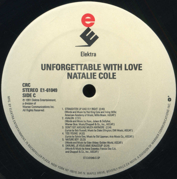 Natalie Cole : Unforgettable With Love (2xLP, Album, Club, Spe)