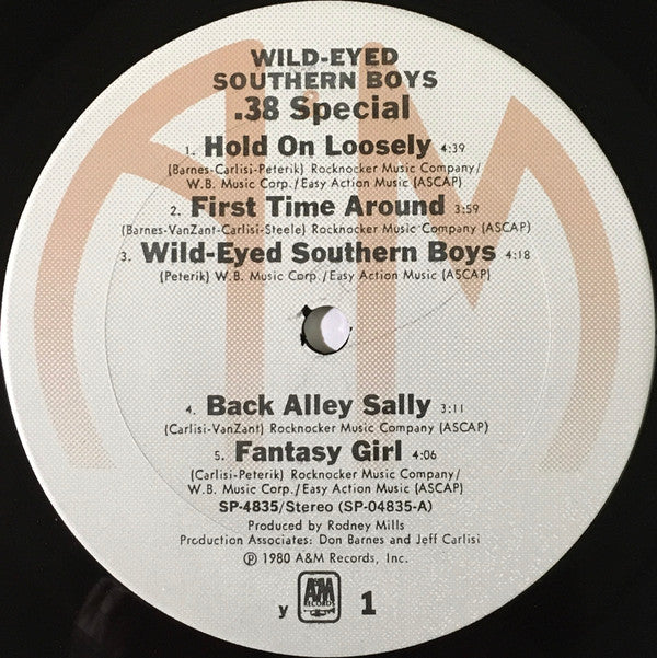 .38 Special* : Wild-Eyed Southern Boys (LP, Album, Ter)