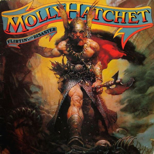 Molly Hatchet : Flirtin' With Disaster (LP, Album, Pit)