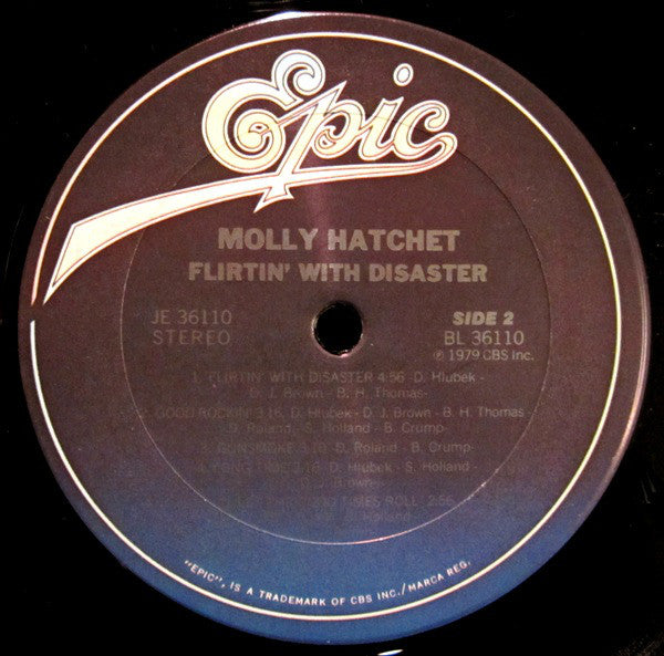 Molly Hatchet : Flirtin' With Disaster (LP, Album, Pit)