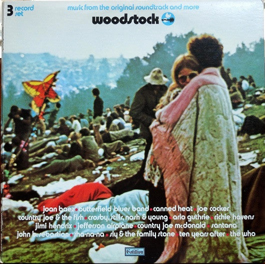 Various : Woodstock - Music From The Original Soundtrack And More (3xLP, Album, Tri)