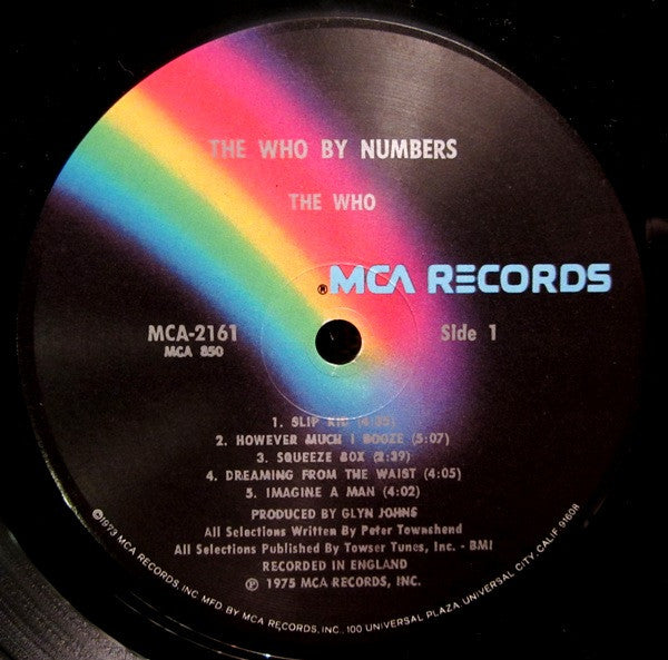 The Who : The Who By Numbers (LP, Album, Glo)