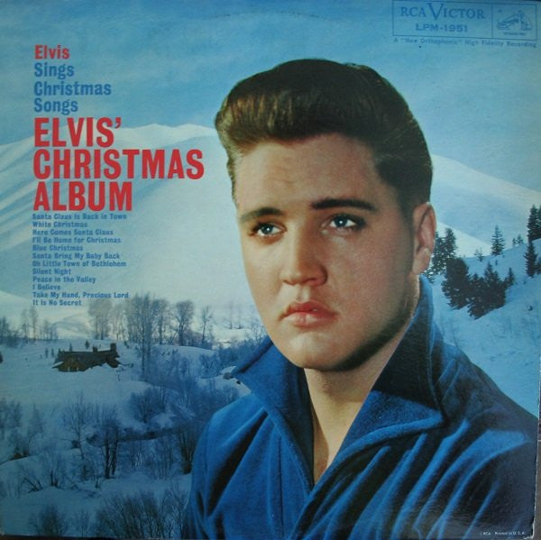 Elvis Presley : Elvis' Christmas Album (LP, Album, Mono, RE, Roc)