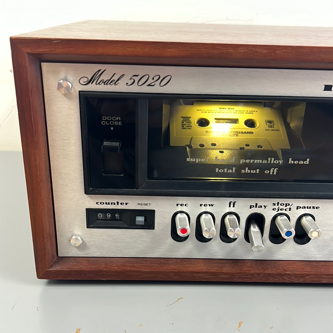 Marantz Model 5020 Single Cassette Deck * Original Wood Case