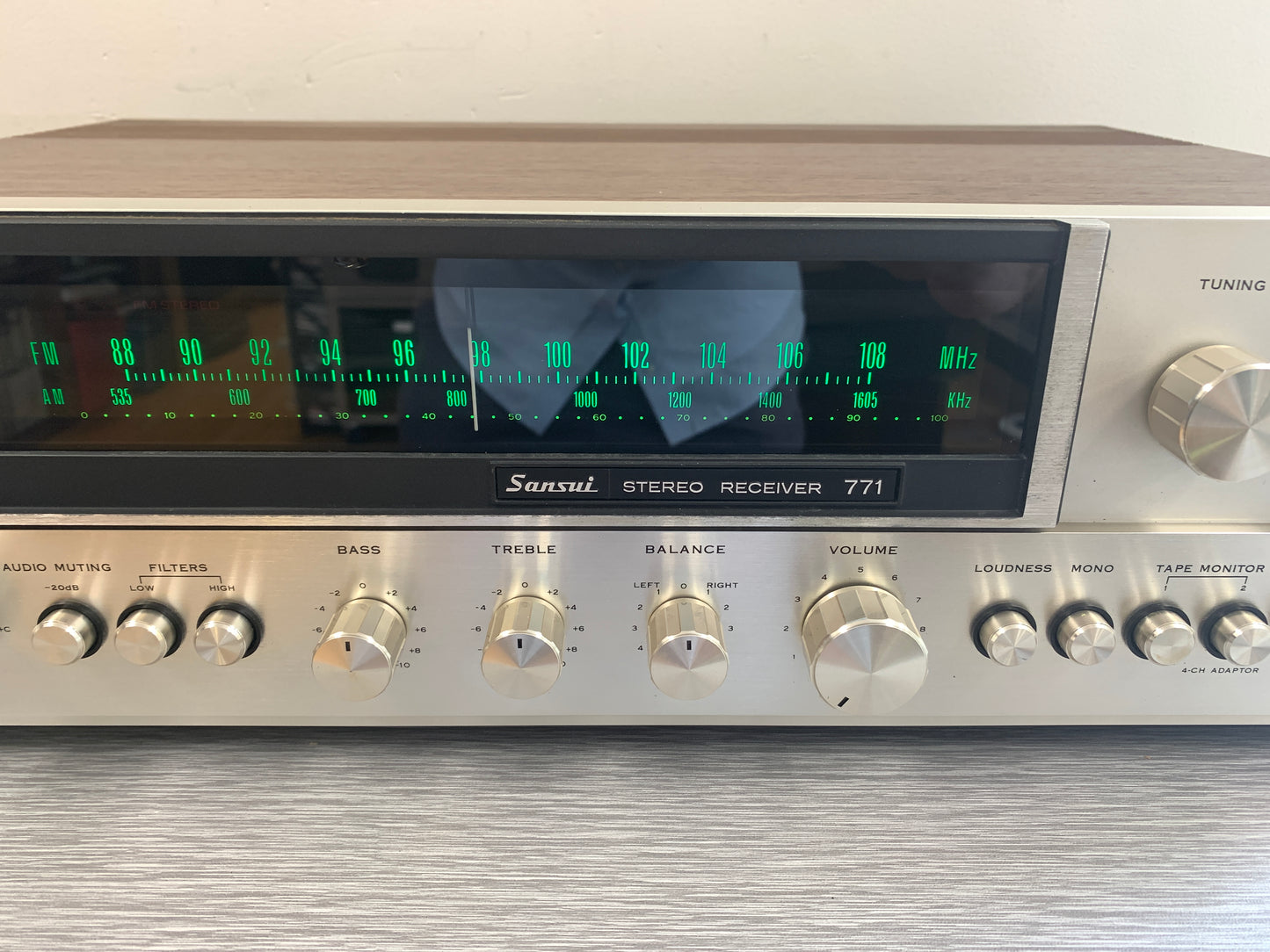 Sansui 771 AM/FM Stereo Receiver (1973-77)