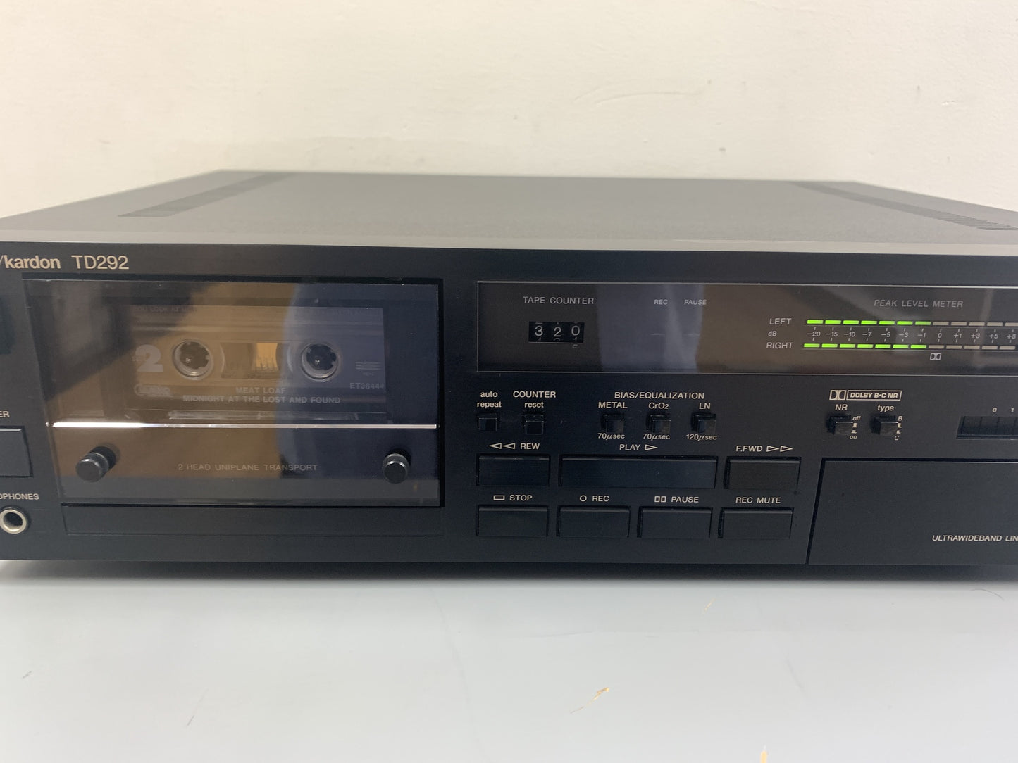Harman Kardon TD292 Cassette Player