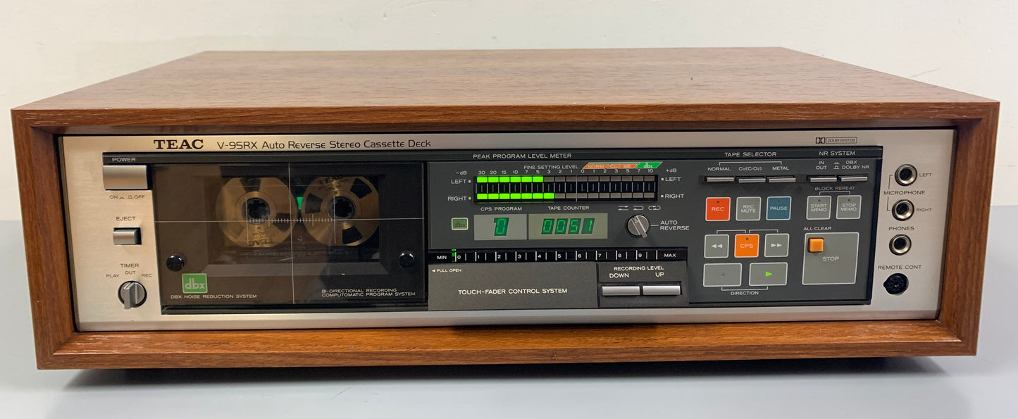 TEAC V-95RX Single Cassette Deck