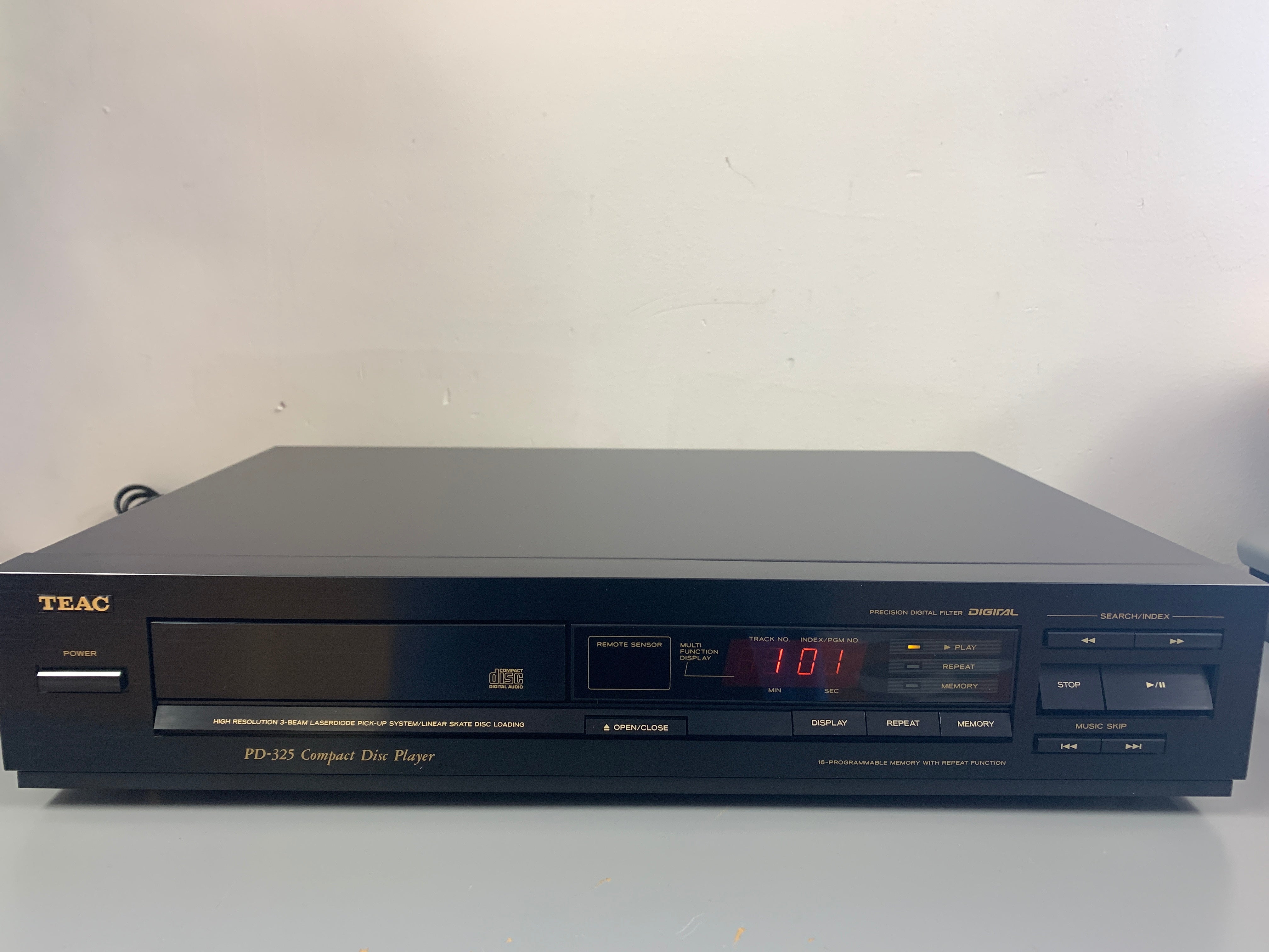 Vintage 1995 Teac PD-D1200 5-Disc buy CD Changer Player Carousel Tray & Remote MINT