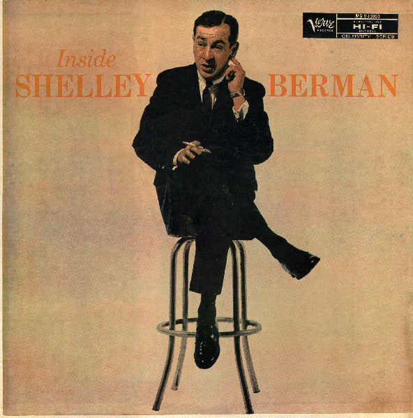 Shelley Berman : Inside Shelley Berman (LP, Album, Mono, Pit)