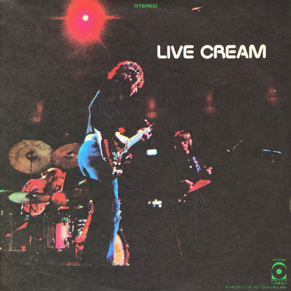 Cream (2) : Live Cream (LP, Album, Pre)