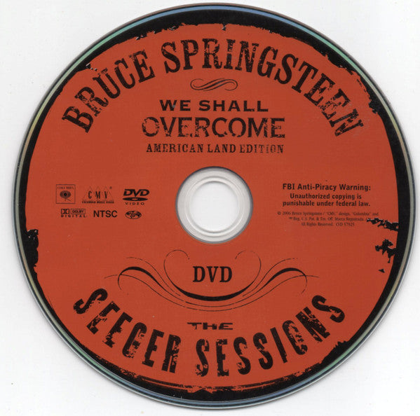 Bruce Springsteen : We Shall Overcome - The Seeger Sessions - American Land Edition (CD, Album + DVD-V, Multichannel, NTSC + Car)