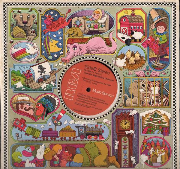 Various : Rudolph The Red-Noised Reindeer & Other Favorite Holiday Songs / Twas The Night Before Christmas (2xLP, Album)