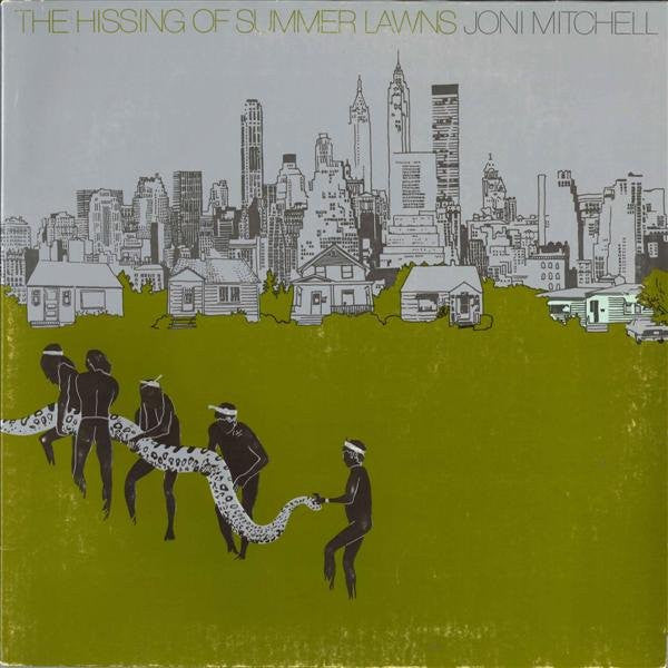 Joni Mitchell : The Hissing Of Summer Lawns (LP, Album, PRC)