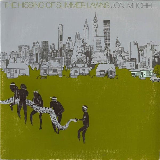 Joni Mitchell : The Hissing Of Summer Lawns (LP, Album, PRC)