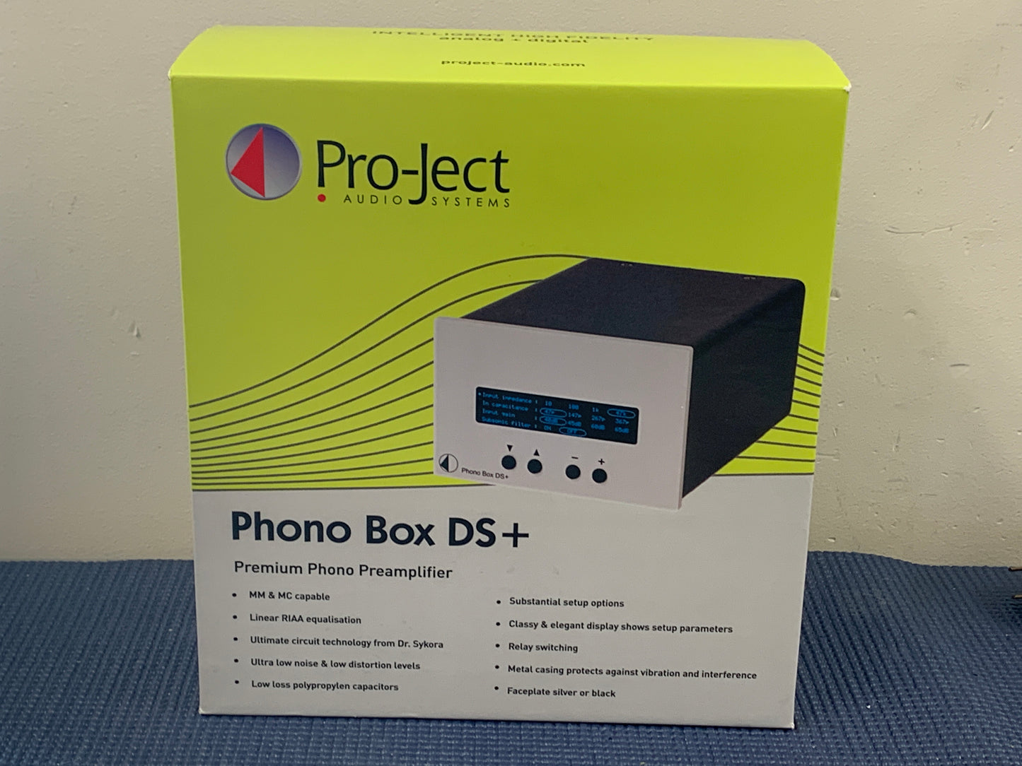 Pro-ject Audio Phono Box DS+ NEW OPENED BOX