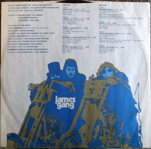 James Gang : Thirds (LP, Album)