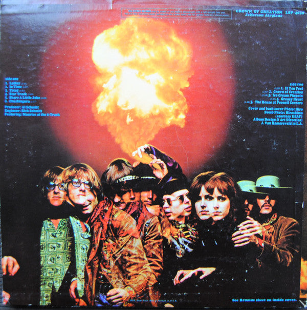 Jefferson Airplane : Crown Of Creation (LP, Album, Hol)