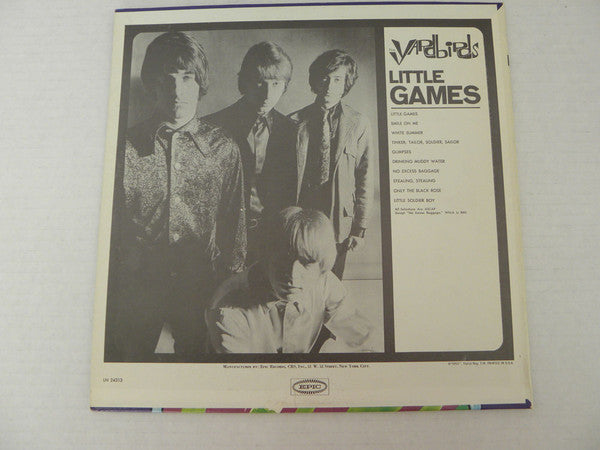 The Yardbirds : Little Games (LP, Album, M/Print, Pit)