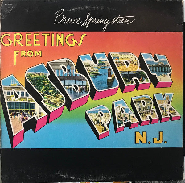 Bruce Springsteen : Greetings From Asbury Park, N.J. (LP, Album)