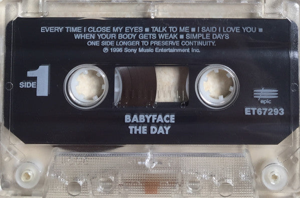 Babyface : The Day (Cass, Album)