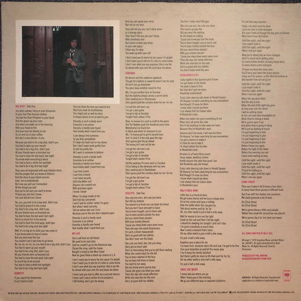 Billy Joel : 52nd Street (LP, Album)