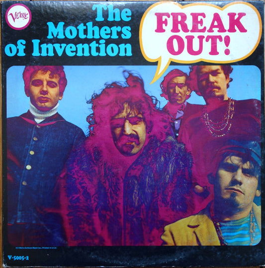 The Mothers Of Invention* : Freak Out! (2xLP, Album, Mono, Hot)