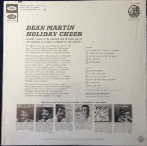 Dean Martin : Holiday Cheer (LP, Album, RE)