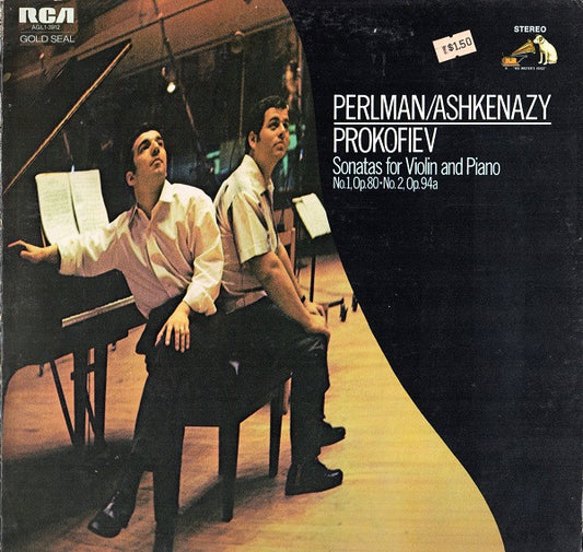 Prokofiev*, Perlman* / Ashkenazy* : Sonatas For Violin And Piano (No. 1, Op. 80 · No. 2, Op. 94a) (LP, RE)