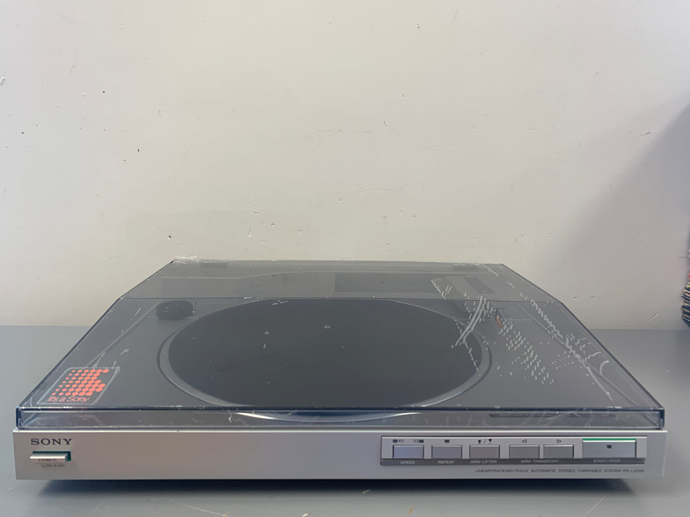 Sony PS-LX500 Fully Automatic Turntable – The Turntable Store