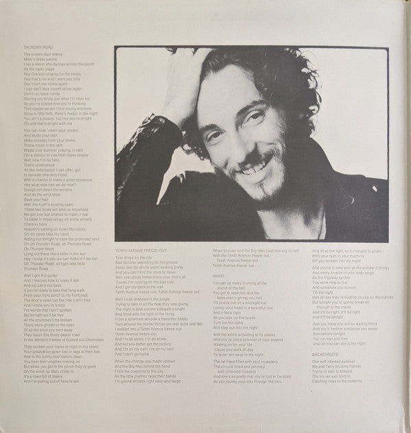 Bruce Springsteen : Born To Run (LP, Album, RE, Pit)