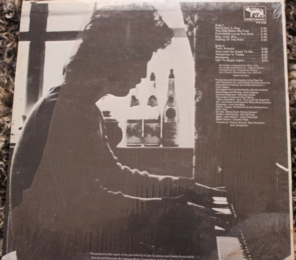 Billy Joel : Cold Spring Harbor (LP, Album, Mon)