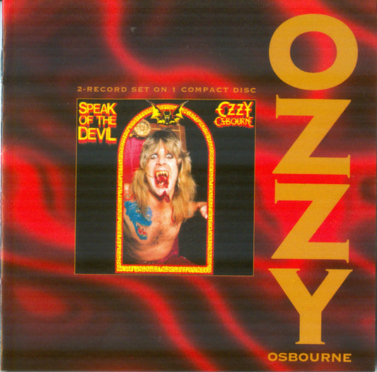 Ozzy Osbourne : Speak Of The Devil (CD, Album, RE, RM)