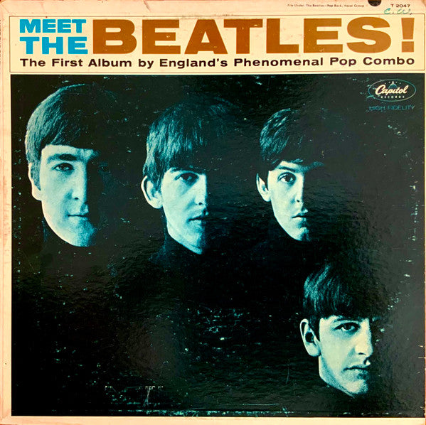 The Beatles : Meet The Beatles! (LP, Album, Mono, Scr)