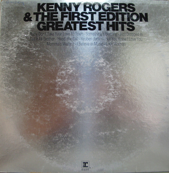 Kenny Rogers & The First Edition : Greatest Hits (LP, Comp, Pit)