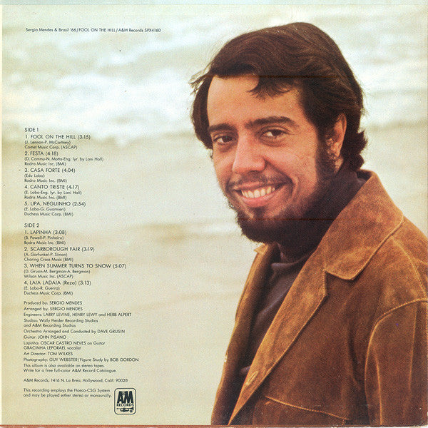 Sergio Mendes & Brasil '66* : Fool On The Hill (LP, Album, Gat)