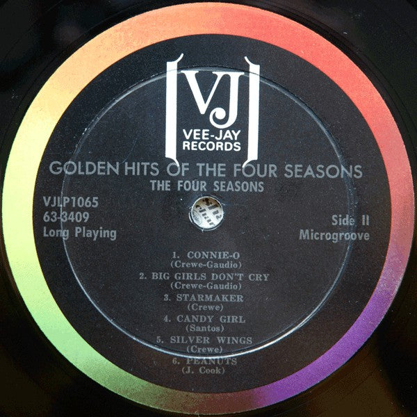 The 4 Seasons* : Golden Hits Of The 4 Seasons (LP, Comp, Mono, ARP)